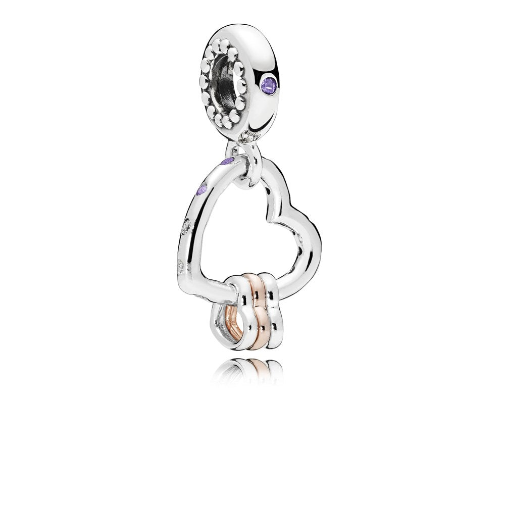 Pandora Heart Highlights Pendant Charm