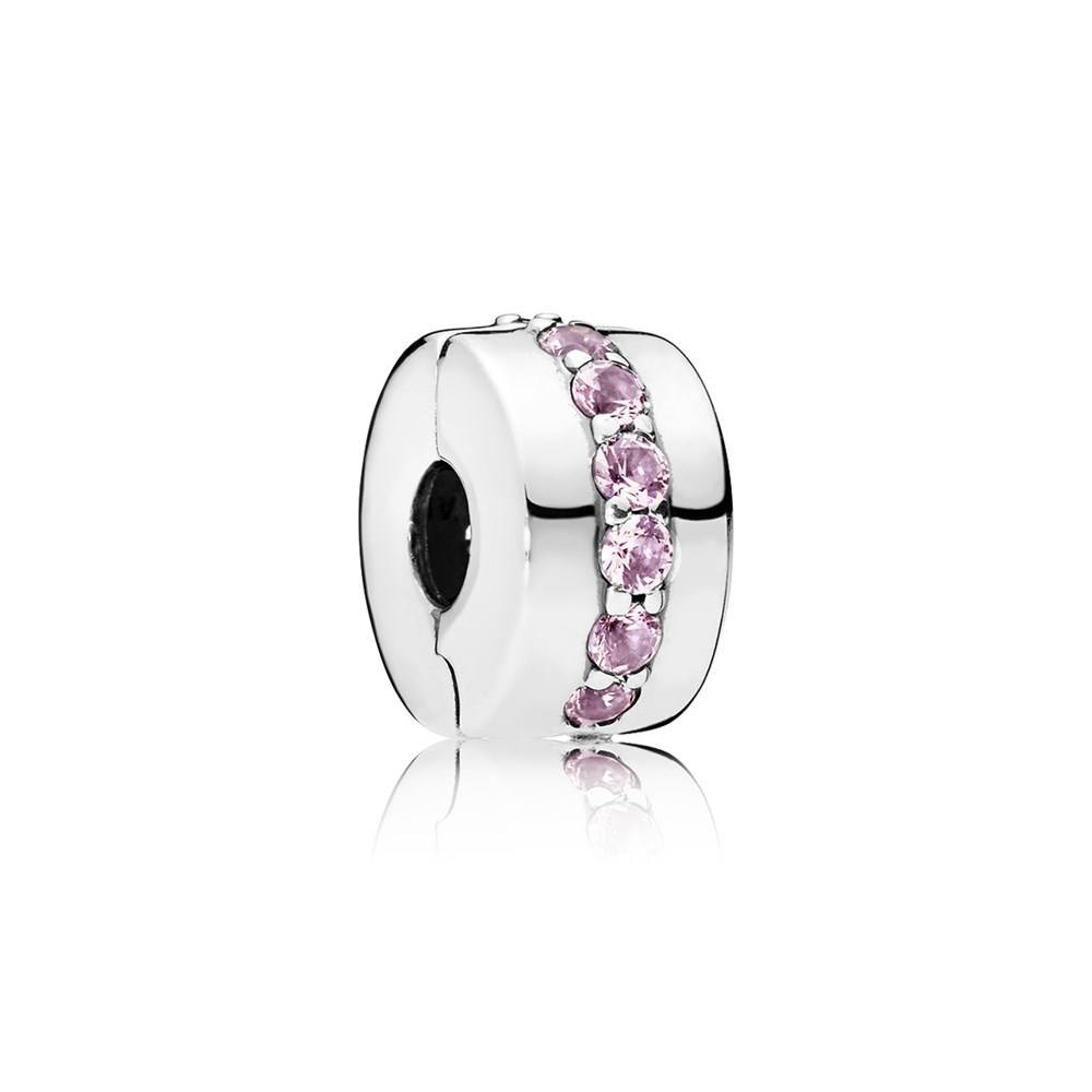 Pandora Pink Shining Path Clip