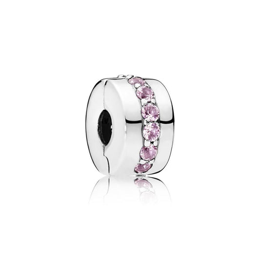 Pandora Pink Shining Path Clip