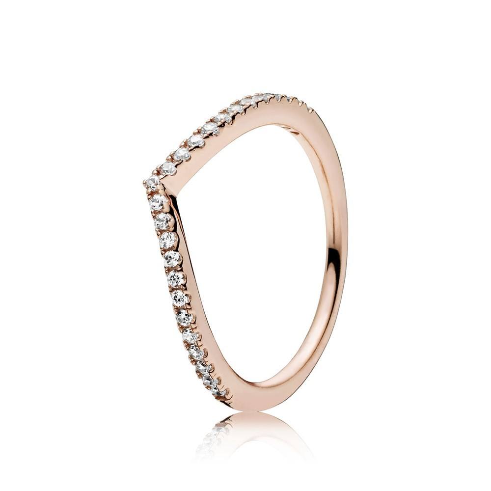 Pandora Rose Gold Shimmering Wish Ring