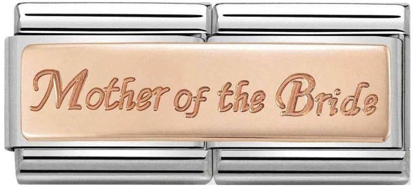 Nomination Rose Gold Mother of the Bride Charm 