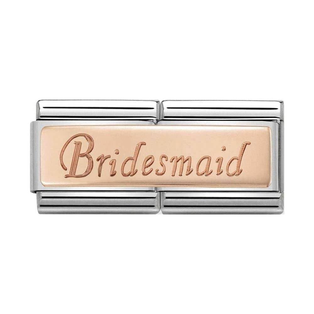 Nomination Rose Gold Bridesmaid Charm