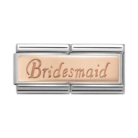 Nomination Rose Gold Bridesmaid Charm