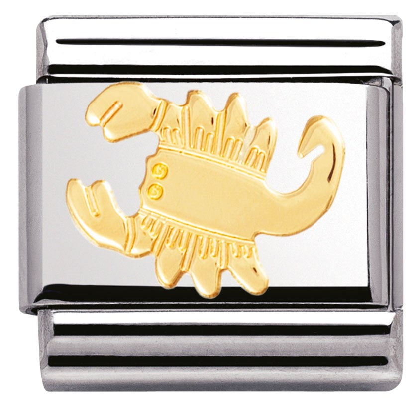 Nomination Scorpio Zodiac Charm