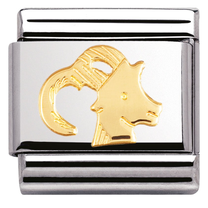 Nomination Capricorn Zodiac Charm