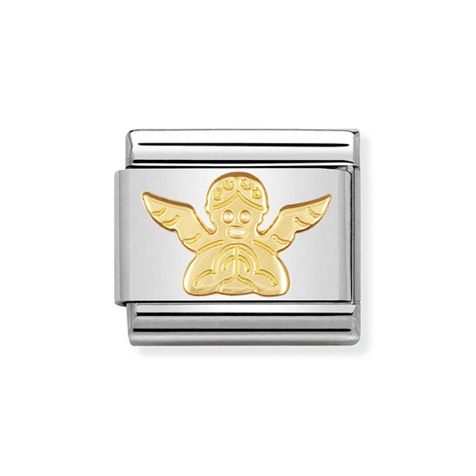 Nomination Gold Angel Charm