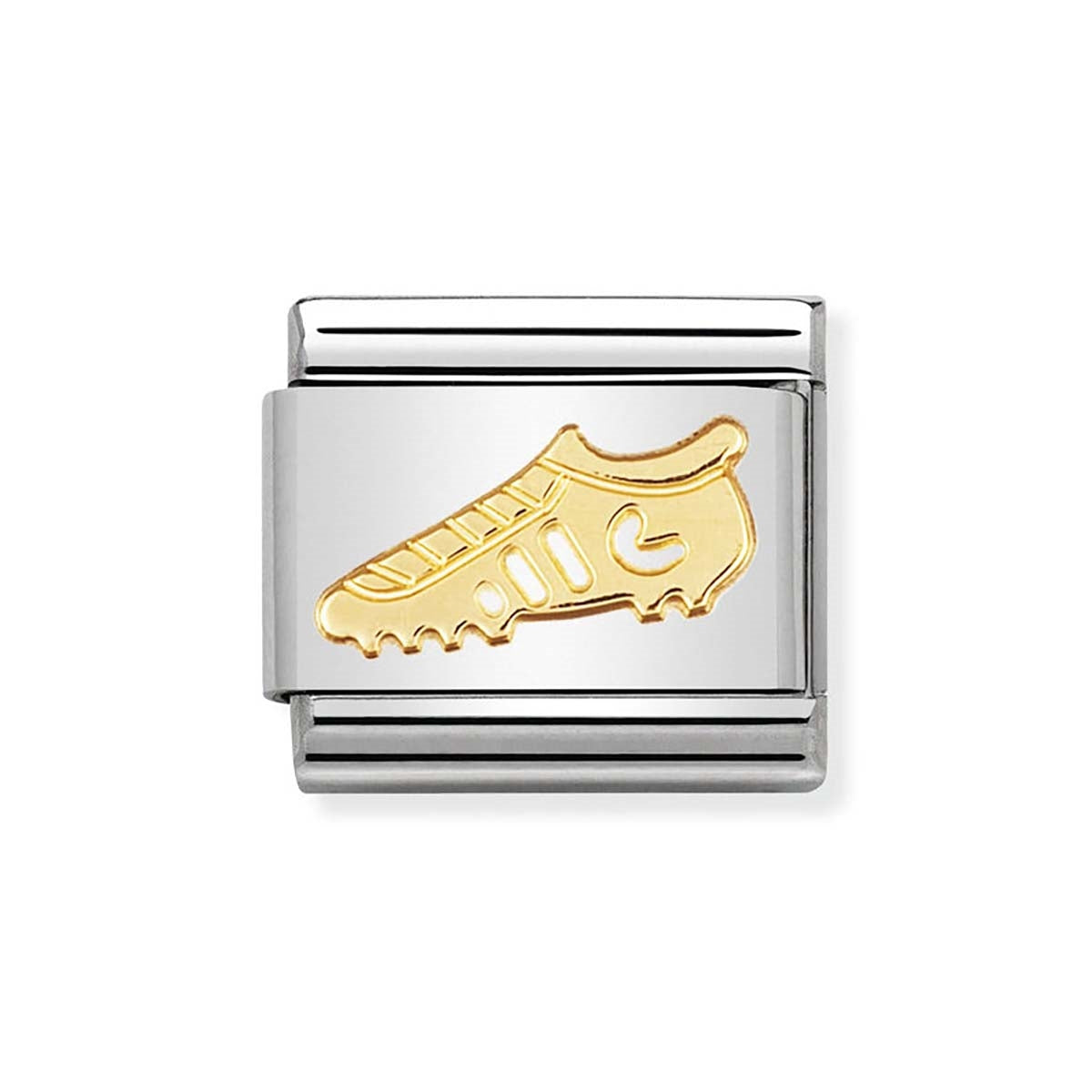Nomination Gold Football Boot Charm