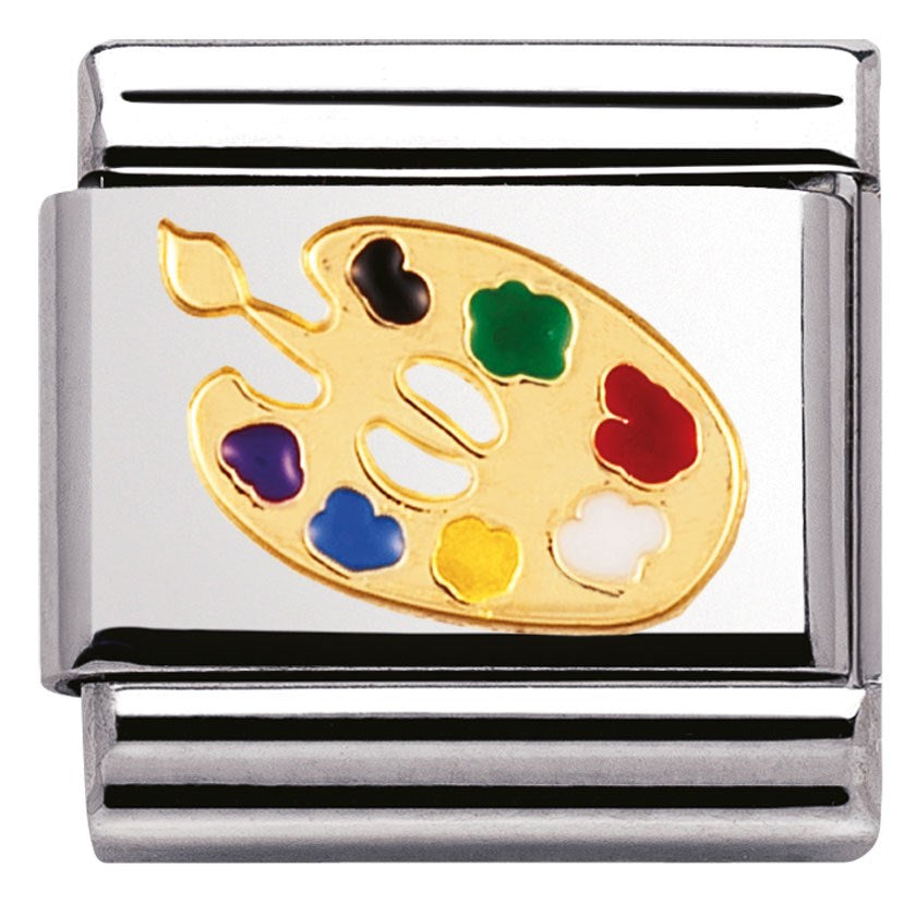 Nomination Artist's Palette Charm