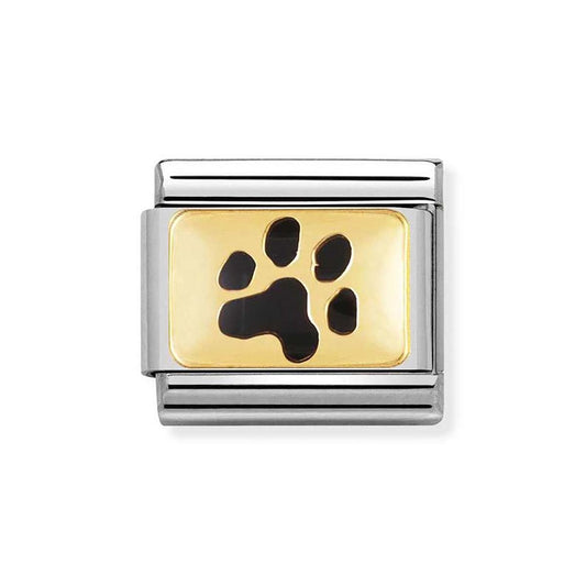 Nomination Paw Print Charm