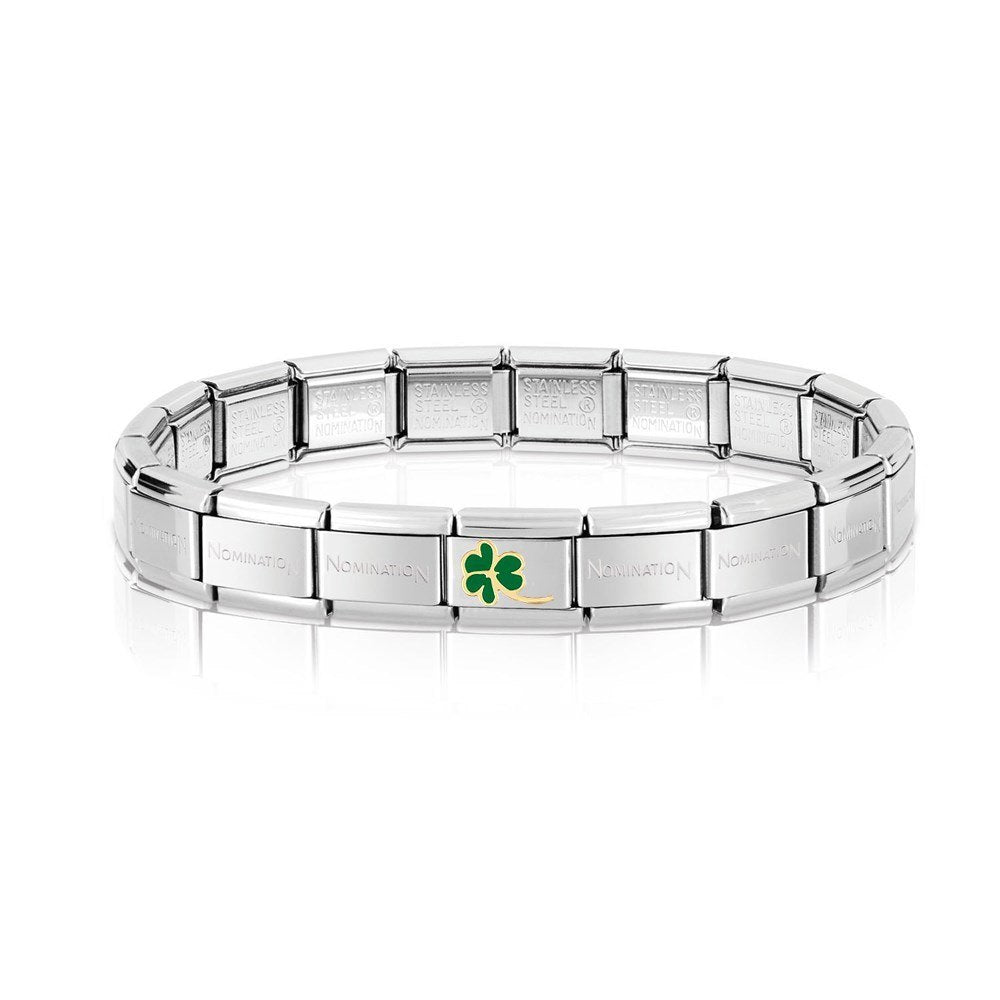 Nomination Green Shamrock Charm