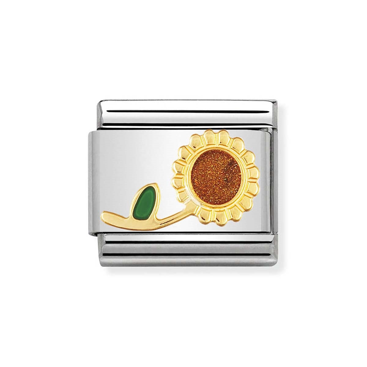 Nomination Sunflower with Stem Charm