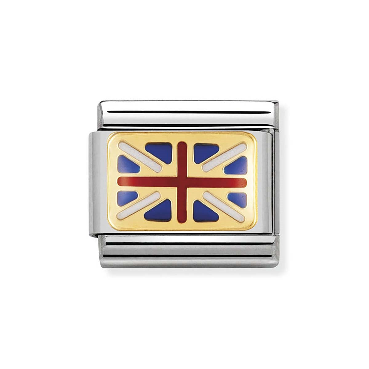 Nomination Union Jack Flag Charm