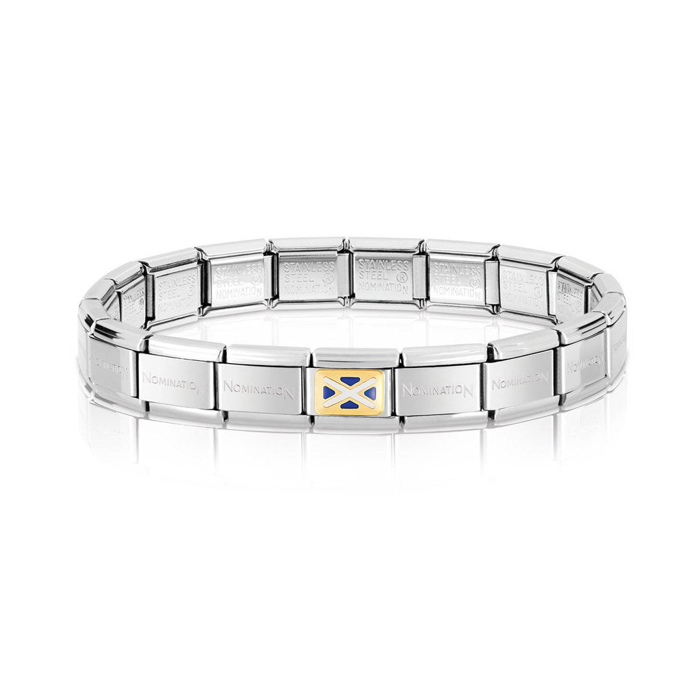 Nomination Scottish Flag Charm