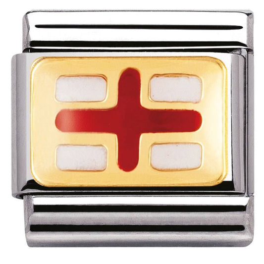 Nomination English Flag Charm