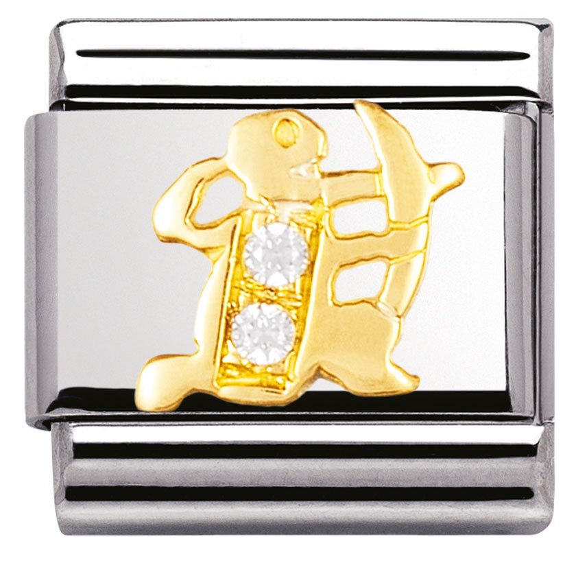 Nomination Sagittarius Zodiac Charm