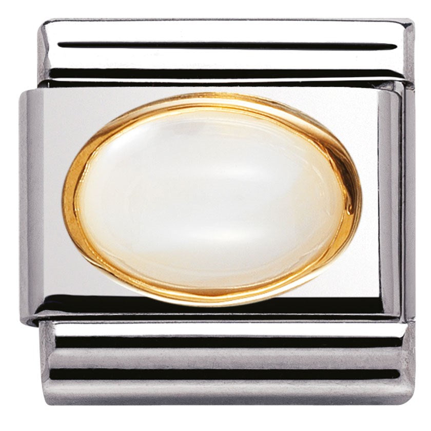 Nomination Oval Moonstone Charm