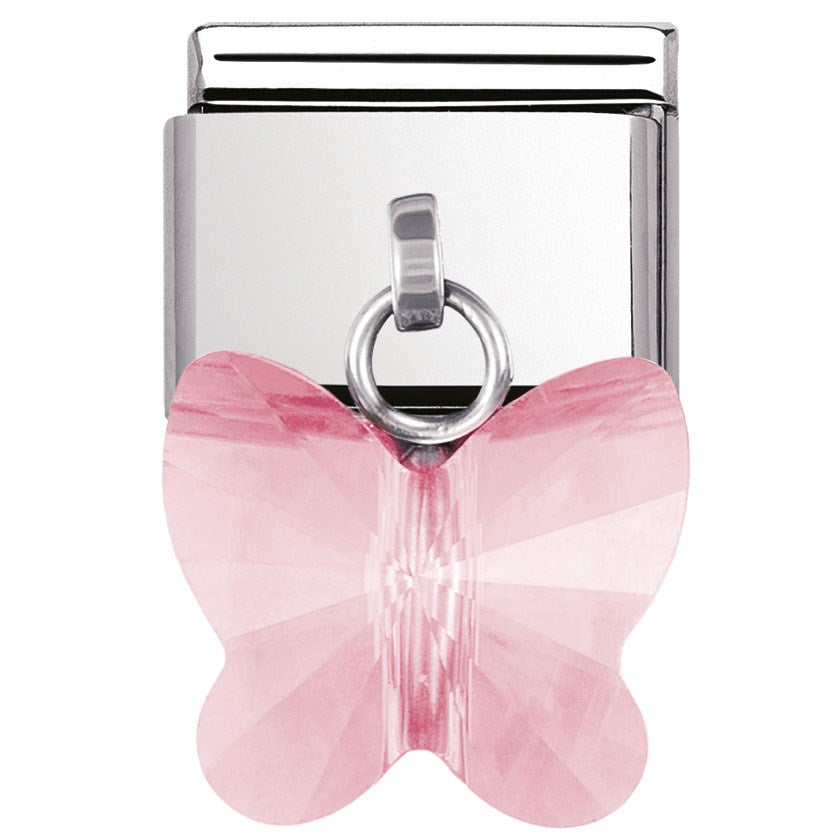 Nomination Pink Butterfly Charm
