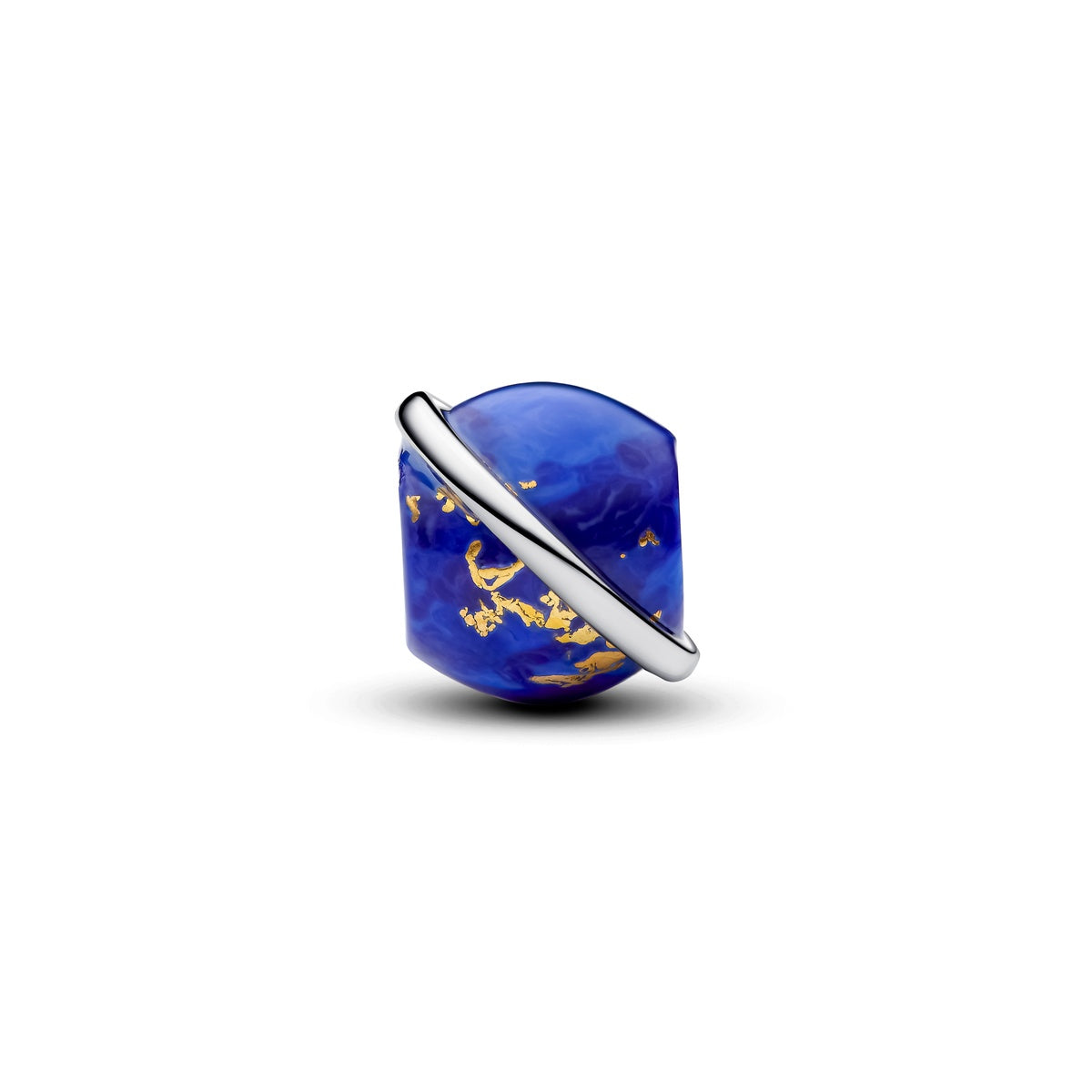 Pandora Silver Celestial Blue Planet Charm