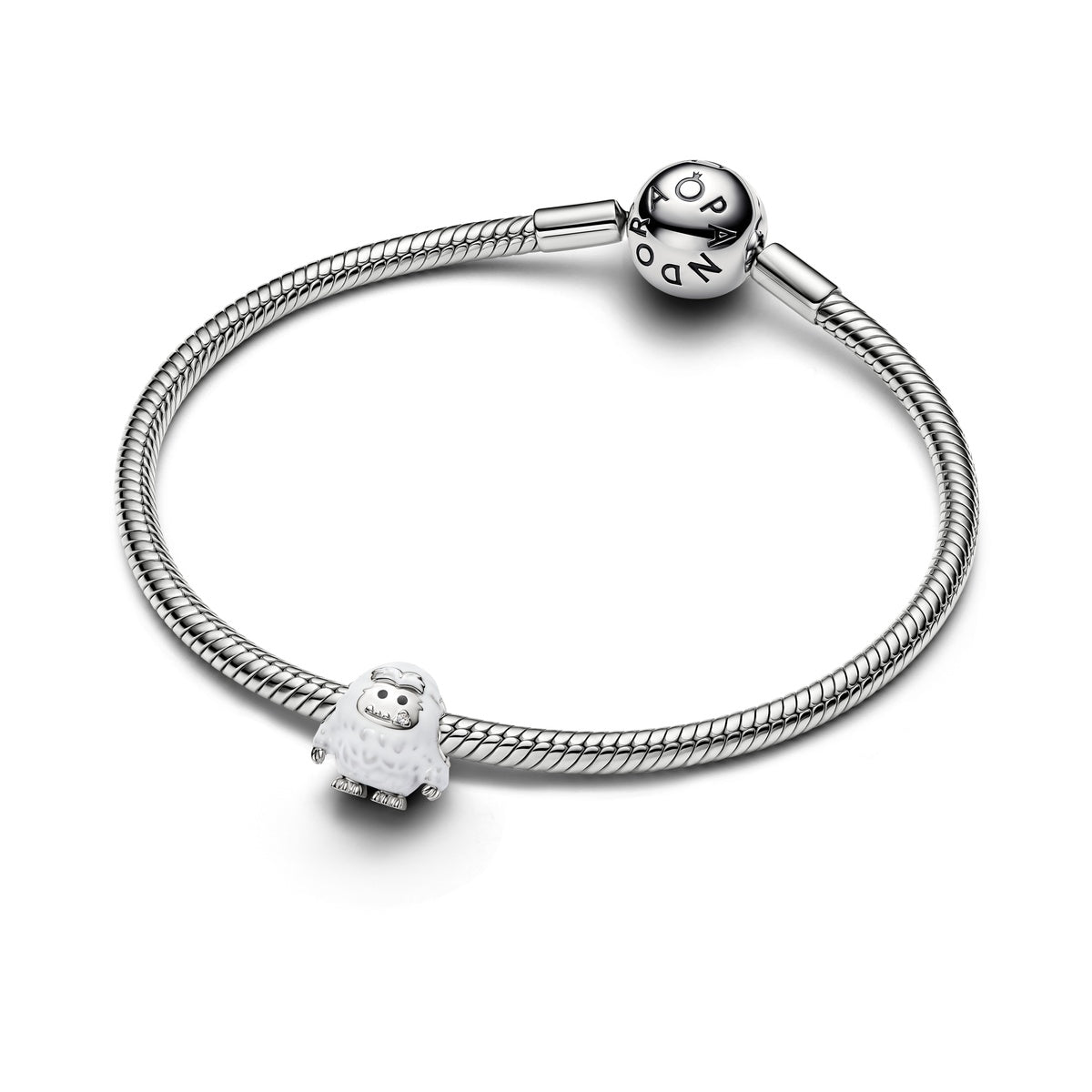 Pandora Silver Snowy Yeti Charm