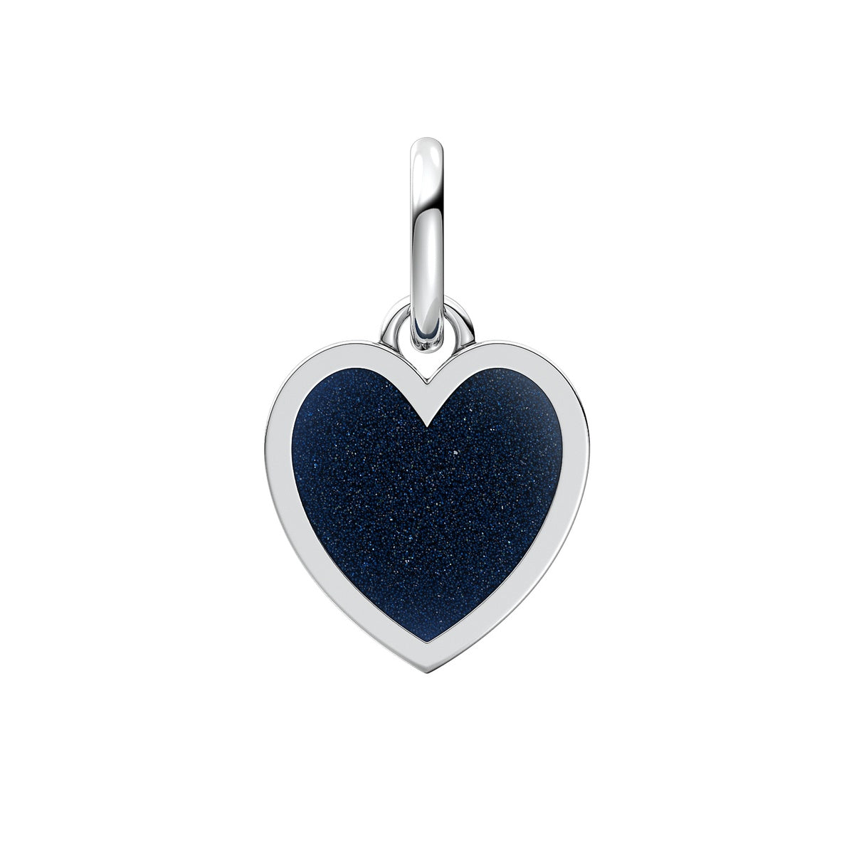 Pandora Silver Red Heart Dangle Charm