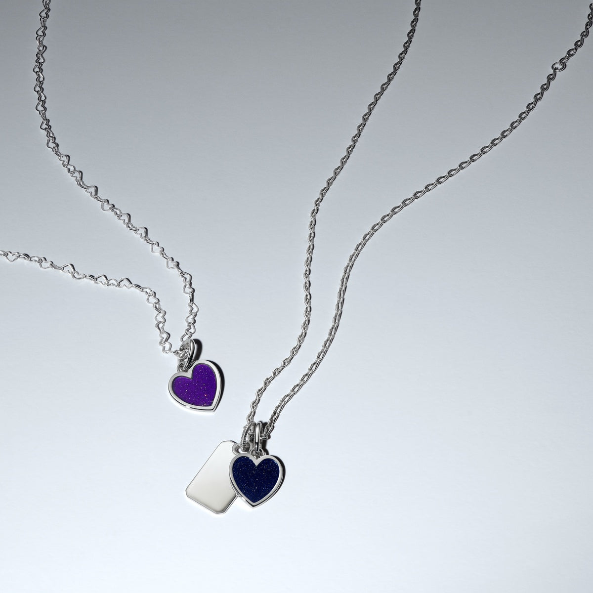 Pandora Silver Blue Heart Dangle Charm