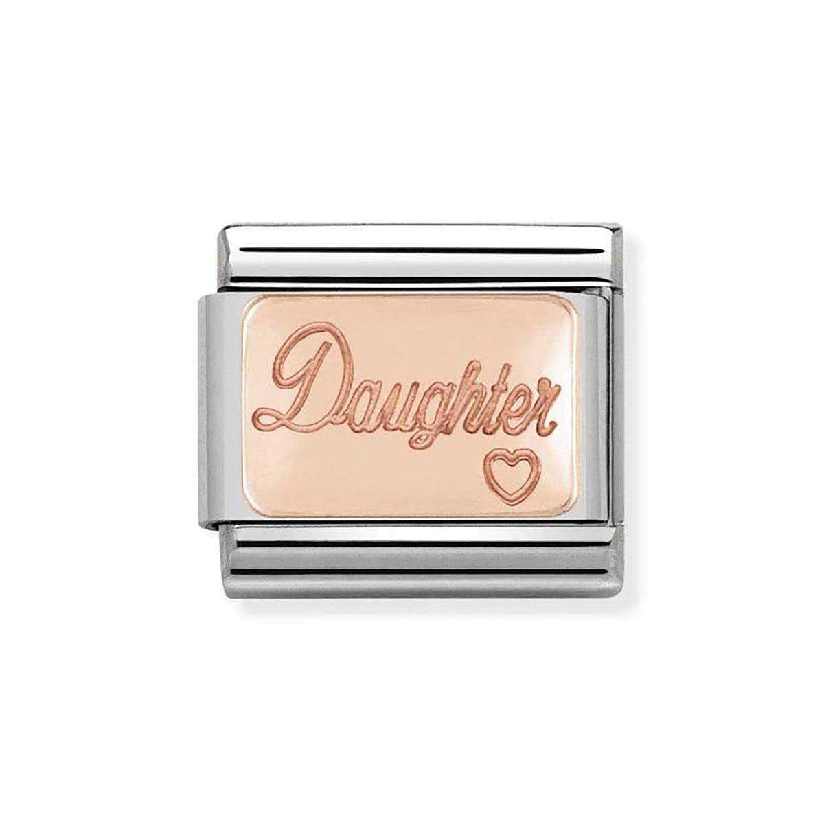 Nomination Rose Gold Daughter Charm