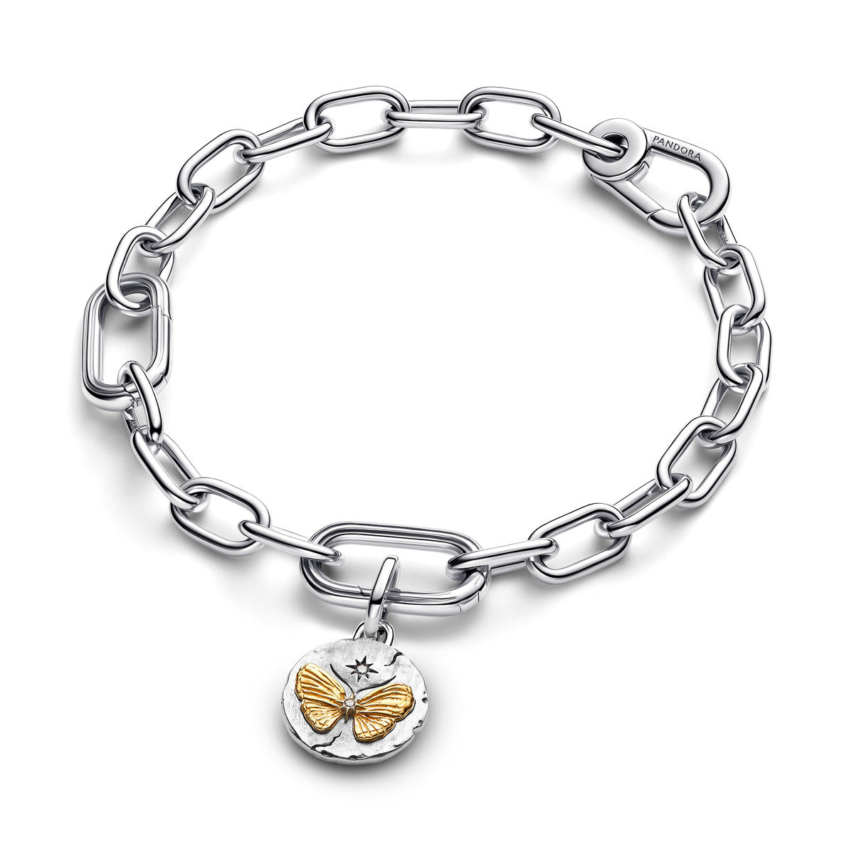 Pandora Silver Butterfly Medallion Charm