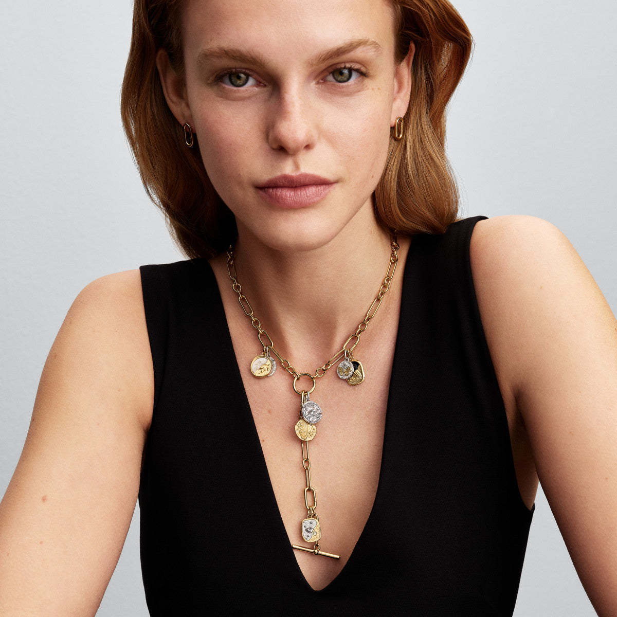 Pandora Gold Wheat Medallion Charm