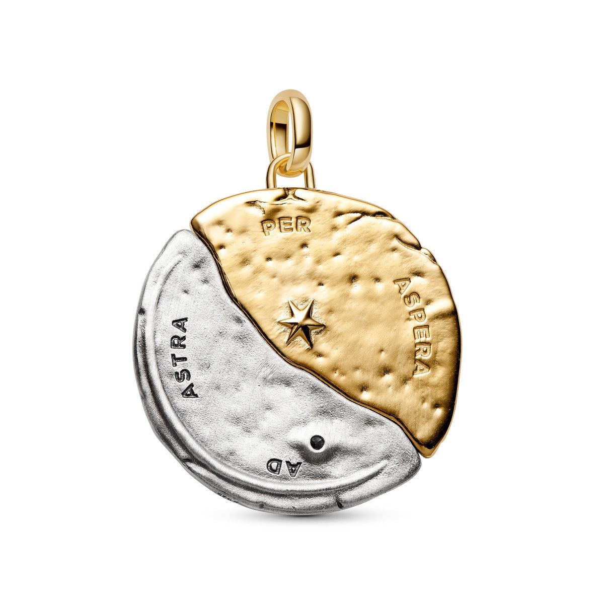 Pandora Gold Sun & Moon Oversized Medallion Charm