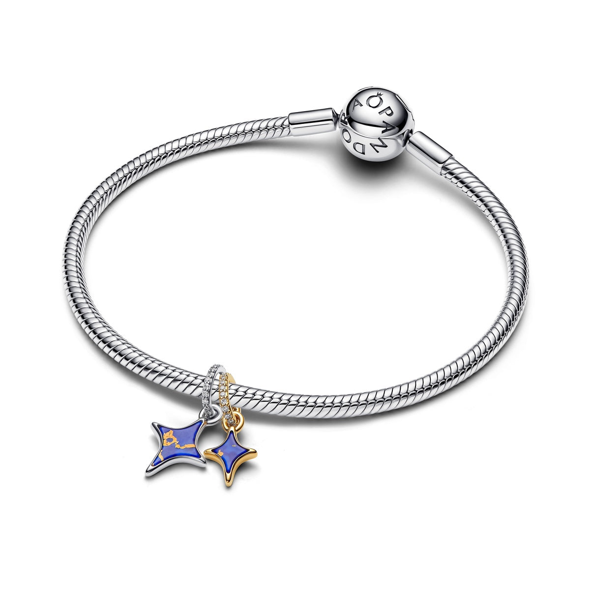 Pandora Splittable Stars Double Dangle Charm