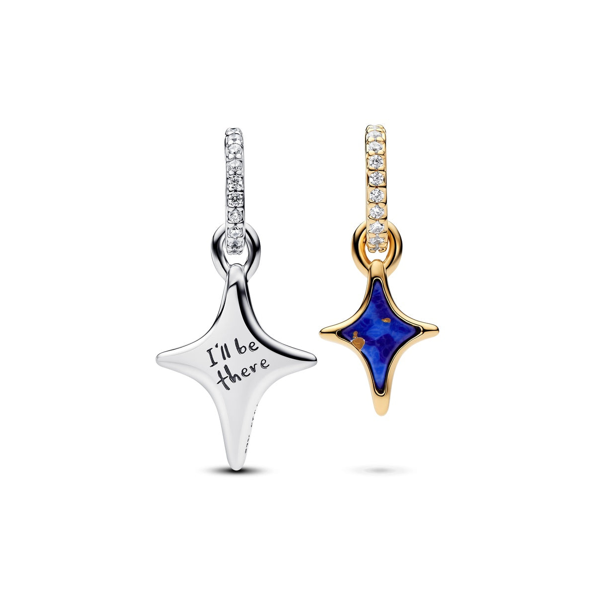 Pandora Splittable Stars Double Dangle Charm