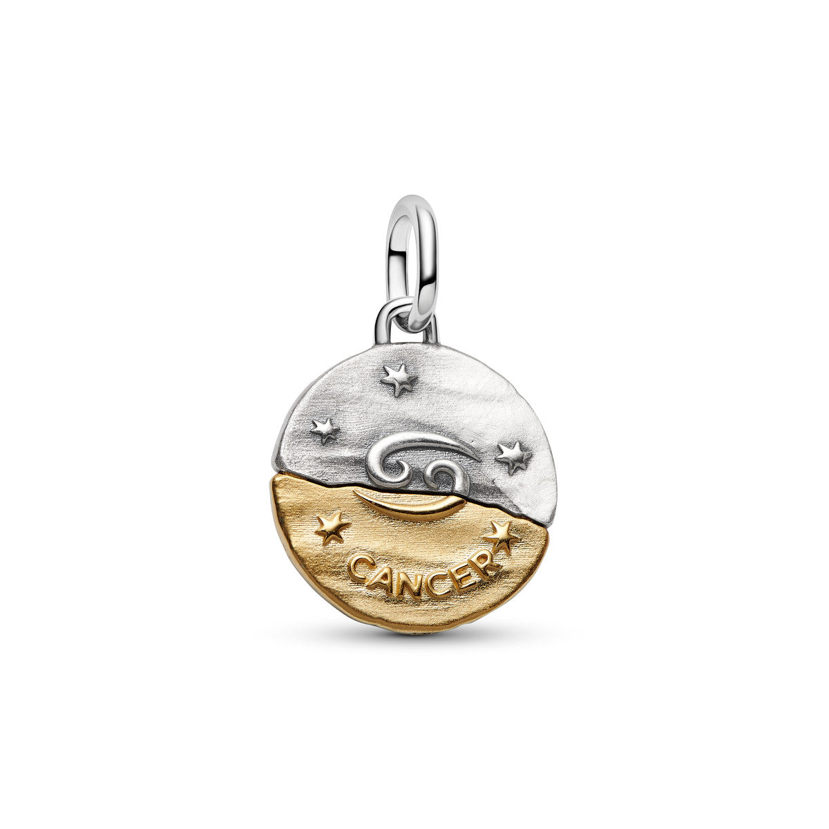 Pandora Gold Cancer Medallion Charm