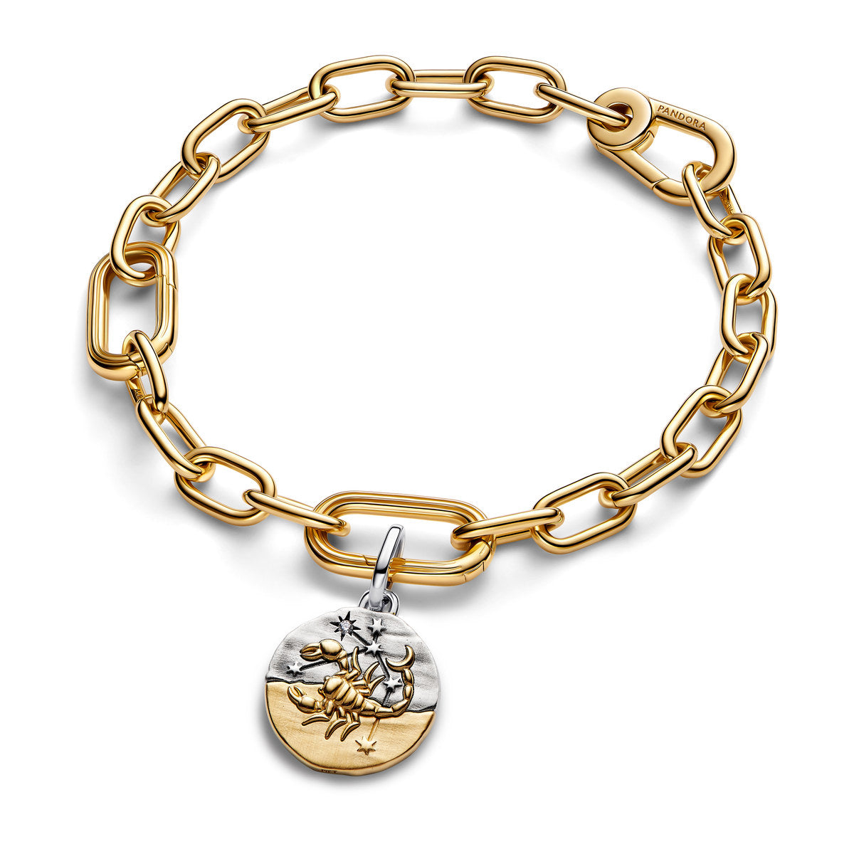 Pandora Gold Scorpio Medallion Charm