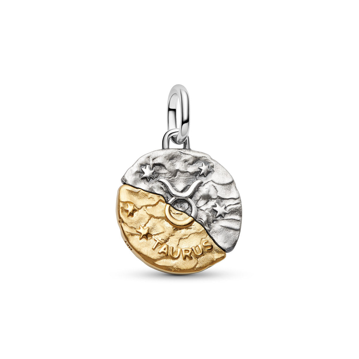 Pandora Gold Taurus Medallion Charm