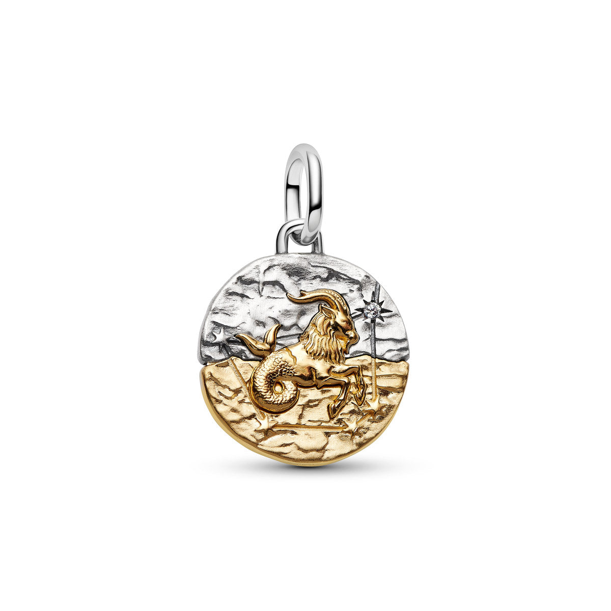 Pandora Gold Capricorn Medallion Charm