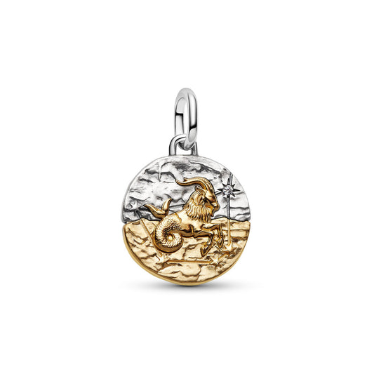 Pandora Gold Capricorn Medallion Charm
