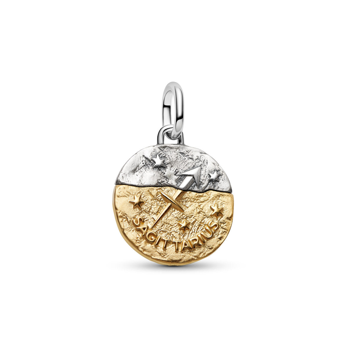 Pandora Gold Sagittarius Medallion Charm