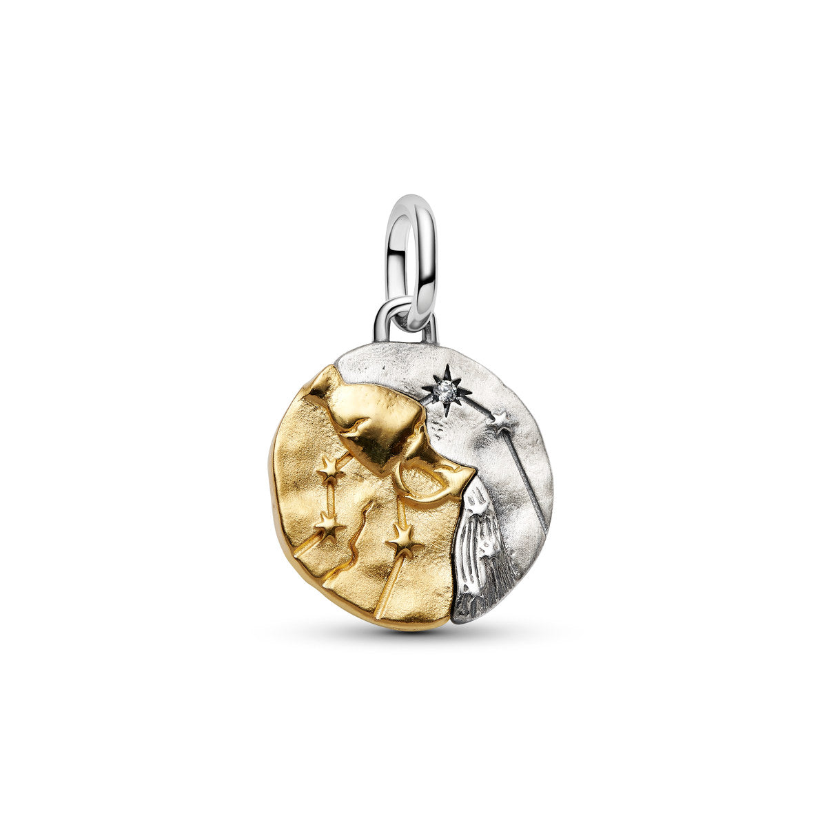 Pandora Gold Aquarius Medallion Charm