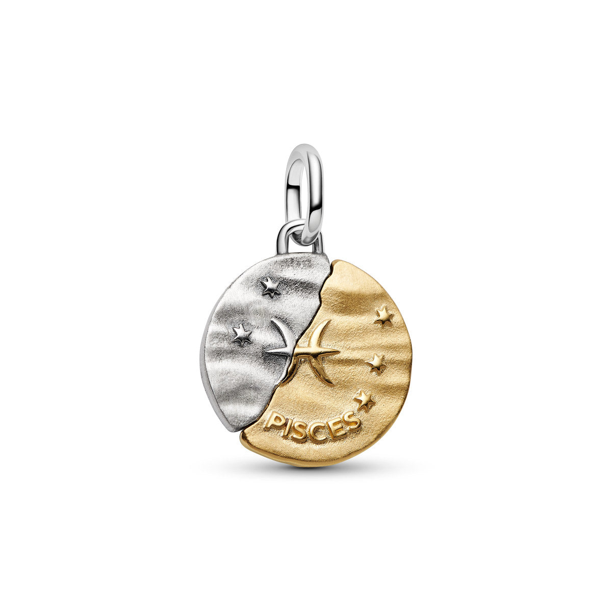 Pandora Gold Pisces Medallion Charm