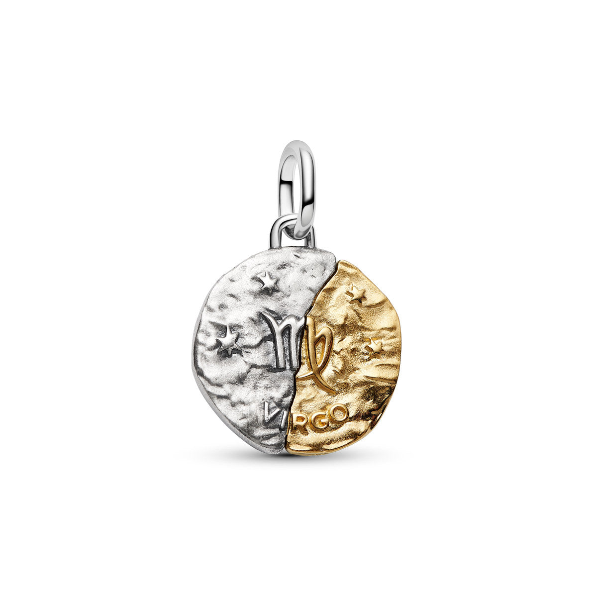 Pandora Gold Virgo Medallion Charm