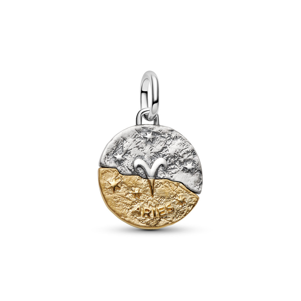 Pandora Gold Aries Medallion Charm