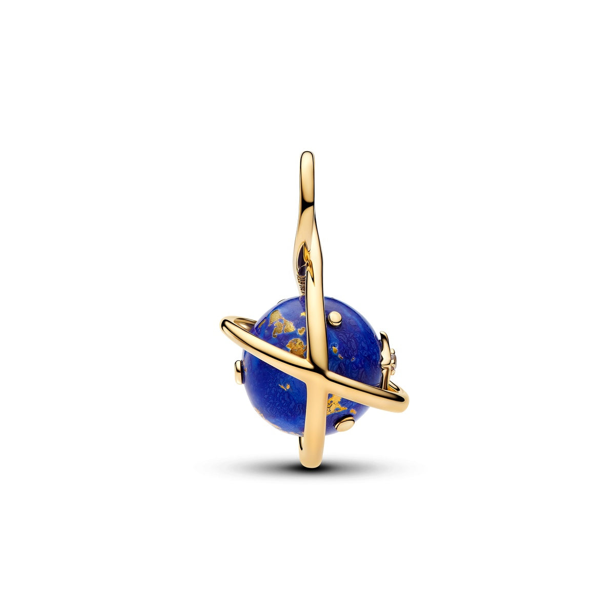 Pandora Spinning Celestial Blue Planet Dangle Charm
