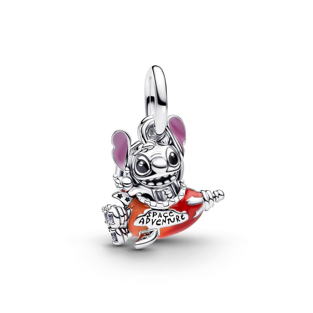 Pandora Silver Disney Rocket Stitch Dangle Charm