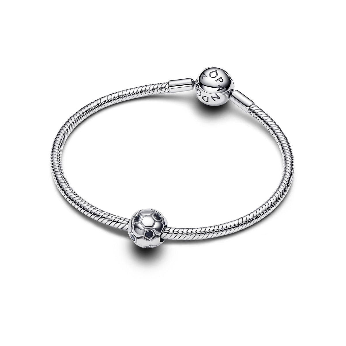 Pandora Silver Football Charm