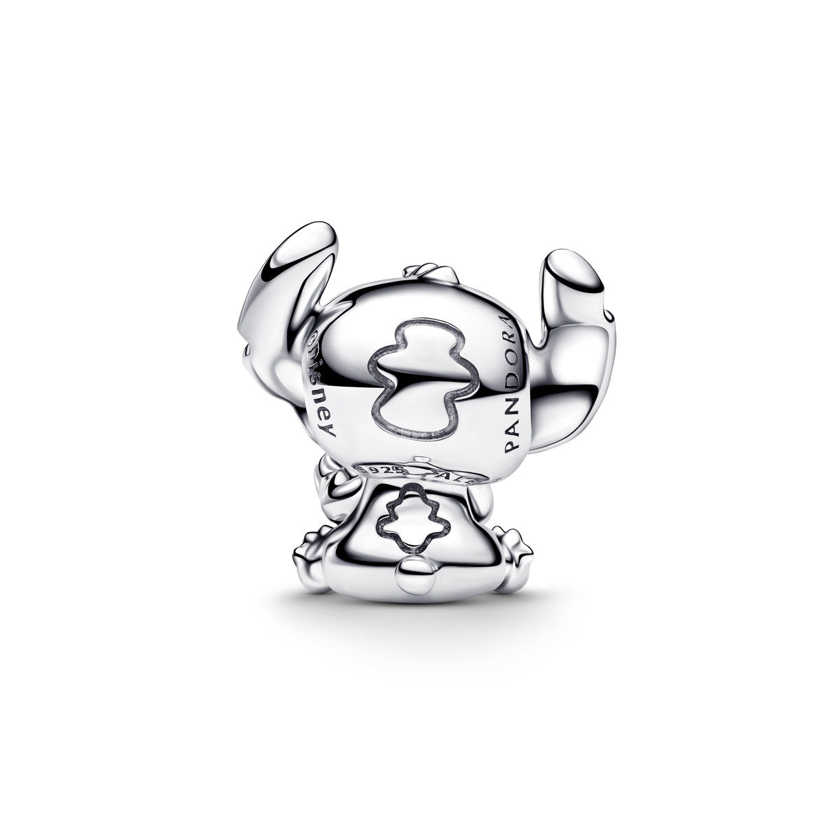 Pandora Silver Disney Blue Heart Stitch Dangle Charm