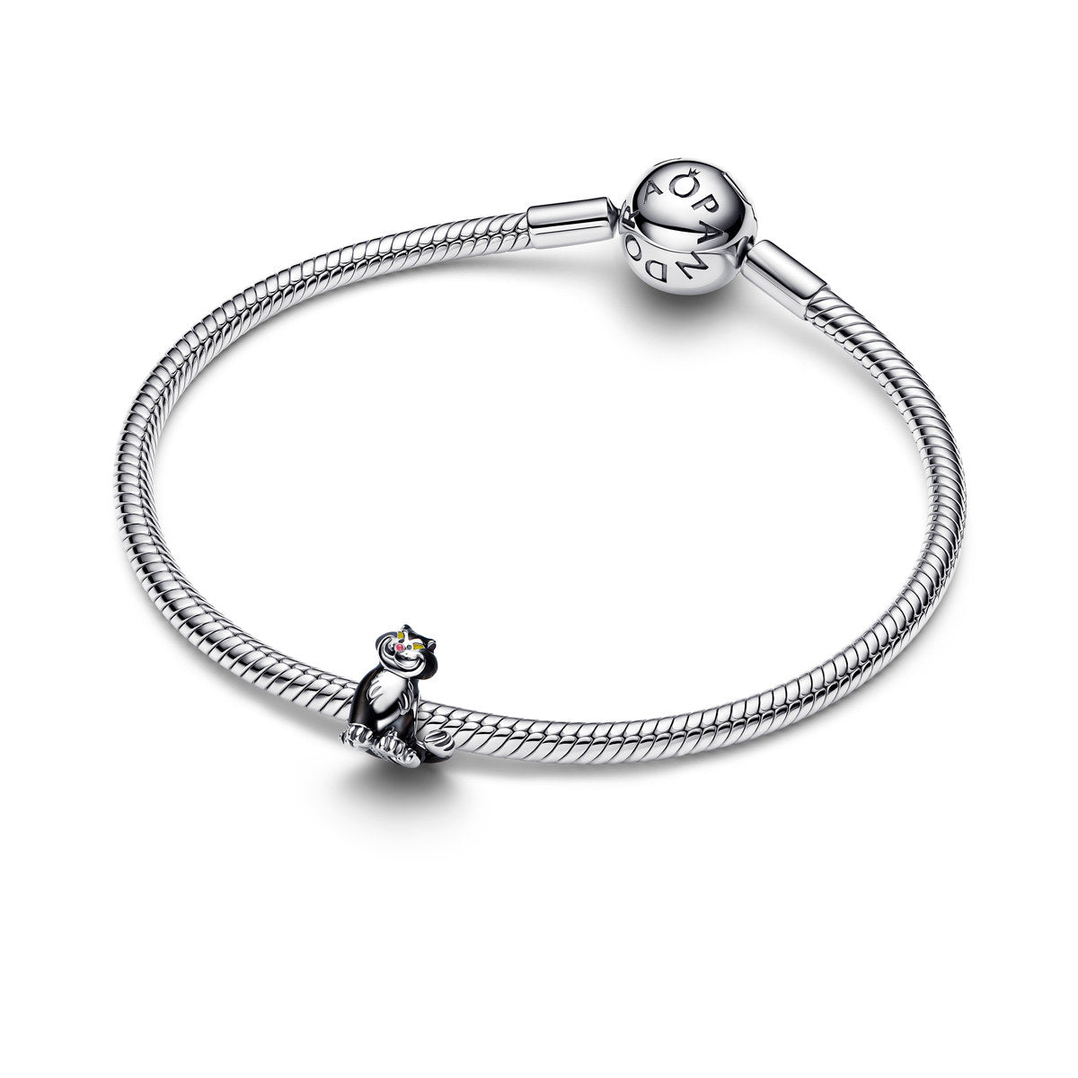 Pandora Silver Disney Lucifer Cat Charm