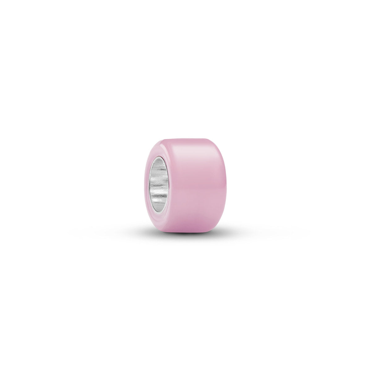 Pandora Silver Soft Pink Murano Glass Mini Charm