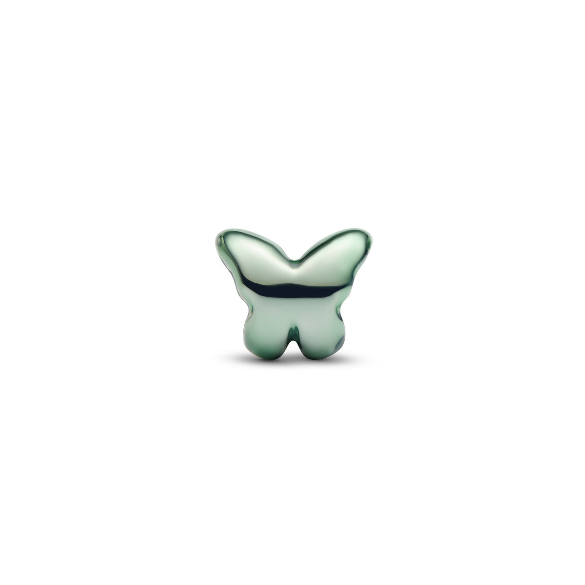Pandora Silver Green Butterfly Mini Charm