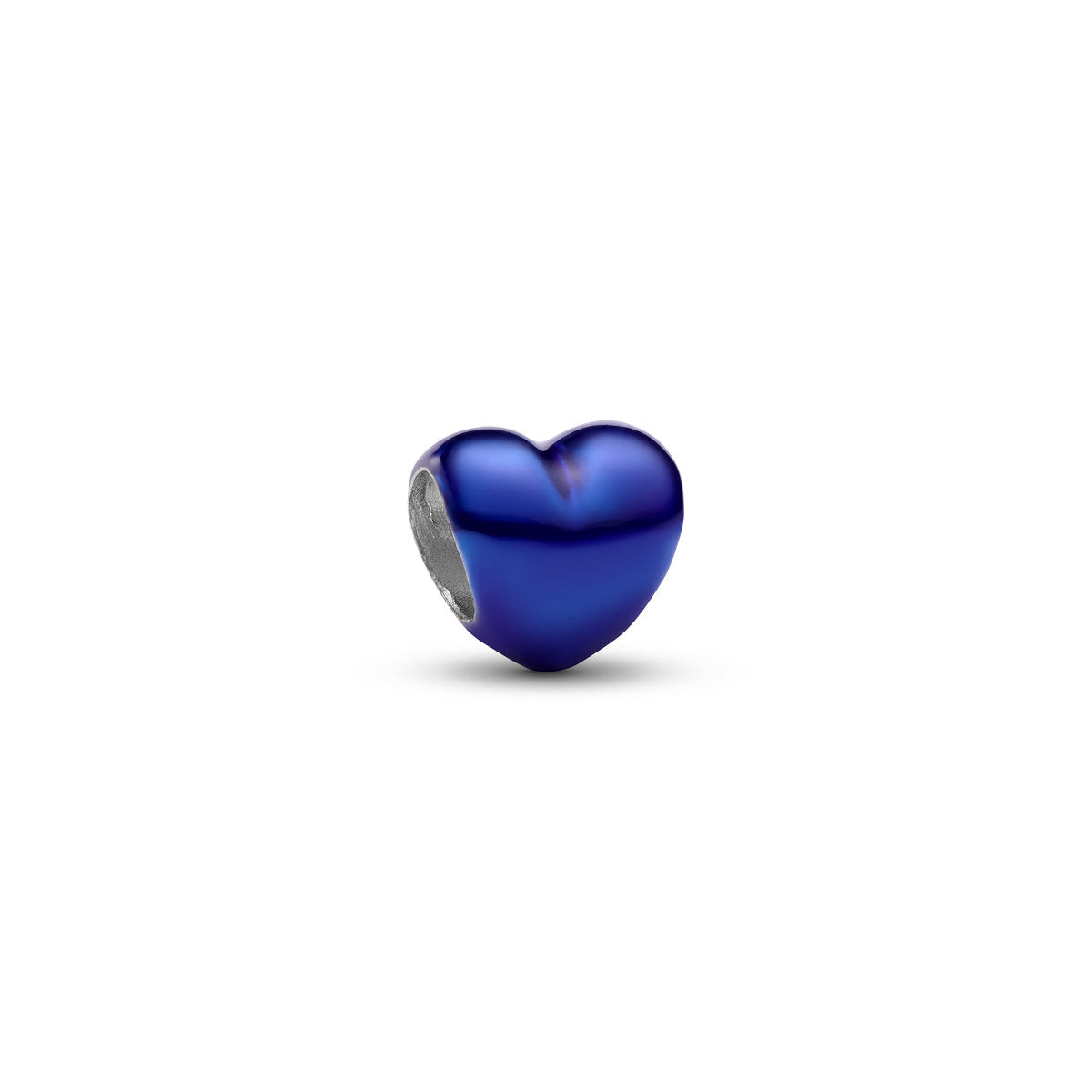 Pandora Silver Deep Blue Heart Mini Charm