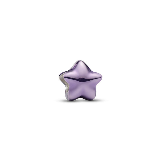 Pandora Silver Purple Star Mini Charm